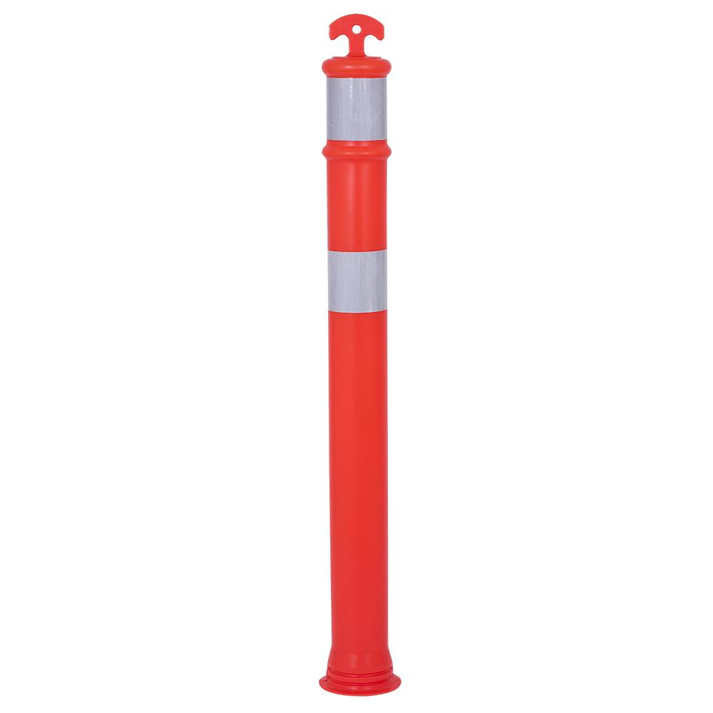 PIONEER T-TOP DELINEATOR POST - 4" HIGH-LUMINANCE BANDS - 47"