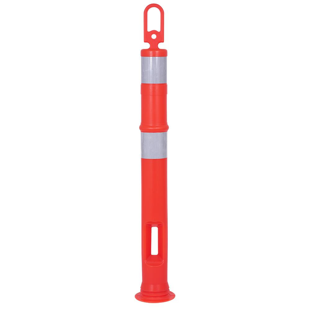 PIONEER LOOP TOP DELINEATOR POST - 4" HIGH-LUMINANCE BANDS - 44"