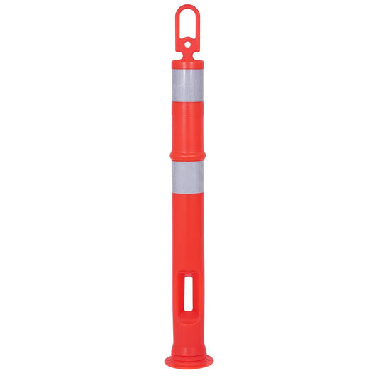 PIONEER LOOP TOP DELINEATOR POST - 4" HIGH-LUMINANCE BANDS - 44"
