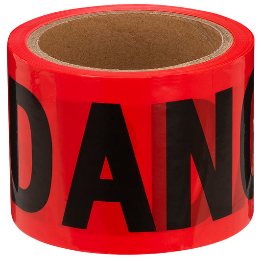 PIONEER DANGER TAPE - RED - 200'