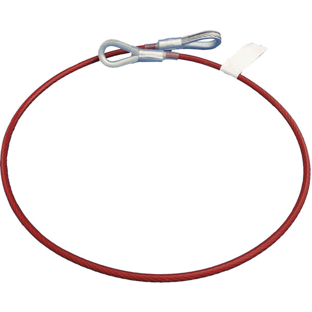 1/4" (16 mm) PVC coated galvanized cable
• Built to a minimum tensile strength of 5,000 lb (22 kN)
• Meets or exceeds CSA and ANSI standards