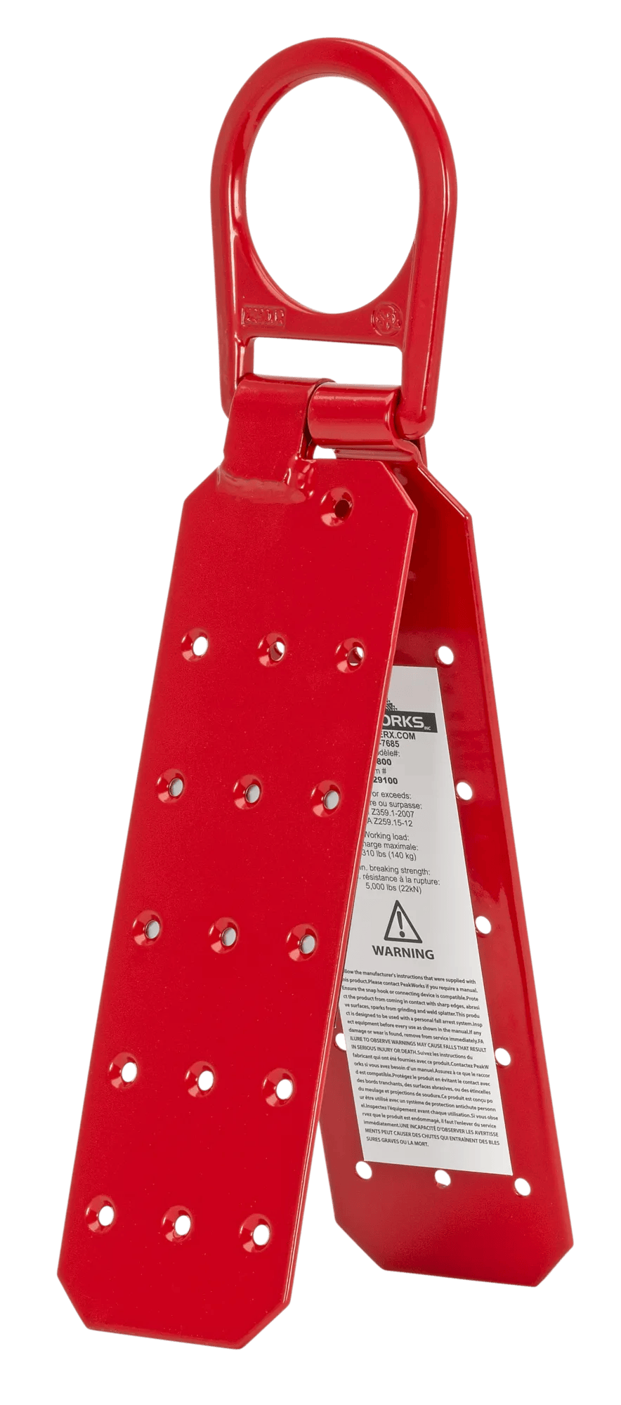 PeakWorks RB-9800 reusable temporary roof bracket, SKU V8229100