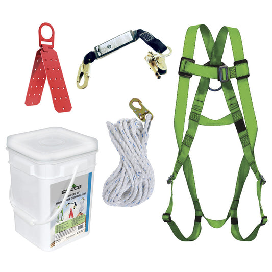 PeakWorks PeakWorks RK4-25 Roofer's Kit – Reusable Bracket – 25' (7.6 M)