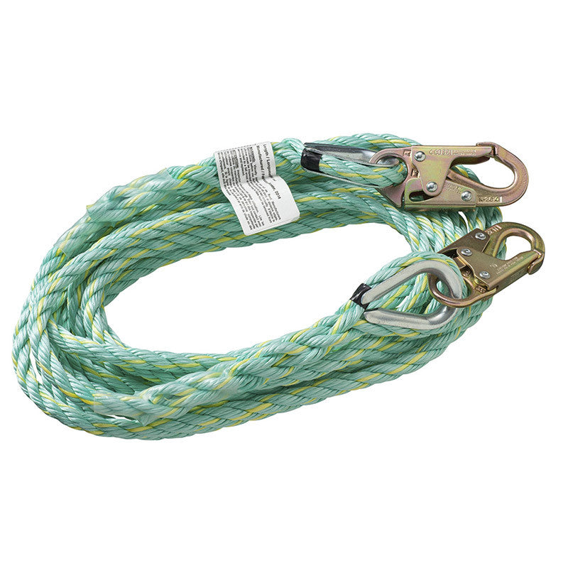 PeakWorks PeakWorks VL-1122-50 Vertical Lifeline with Snap Hooks – 50' (15.2 M)