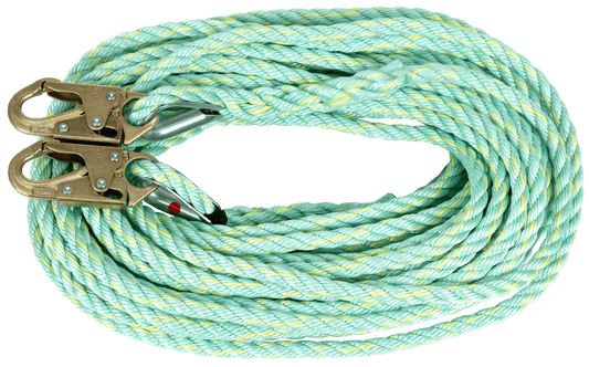 Peakworks Vertical Lifeline - Snap Hook Anchor End - 100 FT (30.5 M)