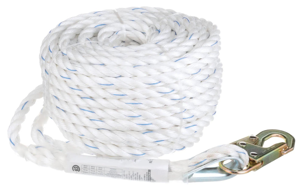 PeakWorks VL-1825-100 polysteel vertical lifeline, 100 ft, SKU V84084100