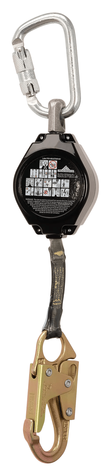 PeakWorks Arc Flash Single Leg SRL – 6’ (SRL-76105-6AR)