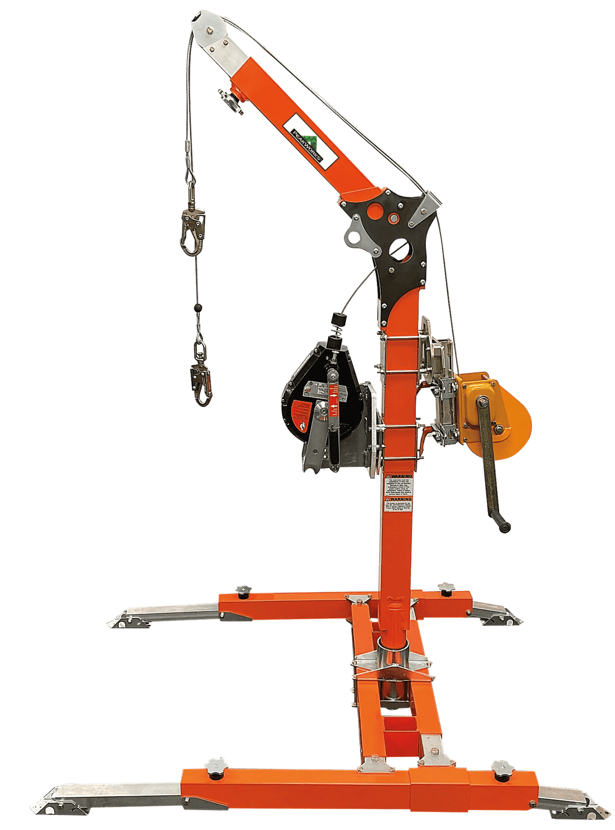 Confined Space Kit - Davit System, 3-Way 60' (18 m) SRL, 65' (20 m) Man Winch
