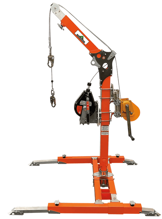 Confined Space Kit - Davit System, 3-Way 60' (18 M) SRL, 65' (20 M) Man Winch