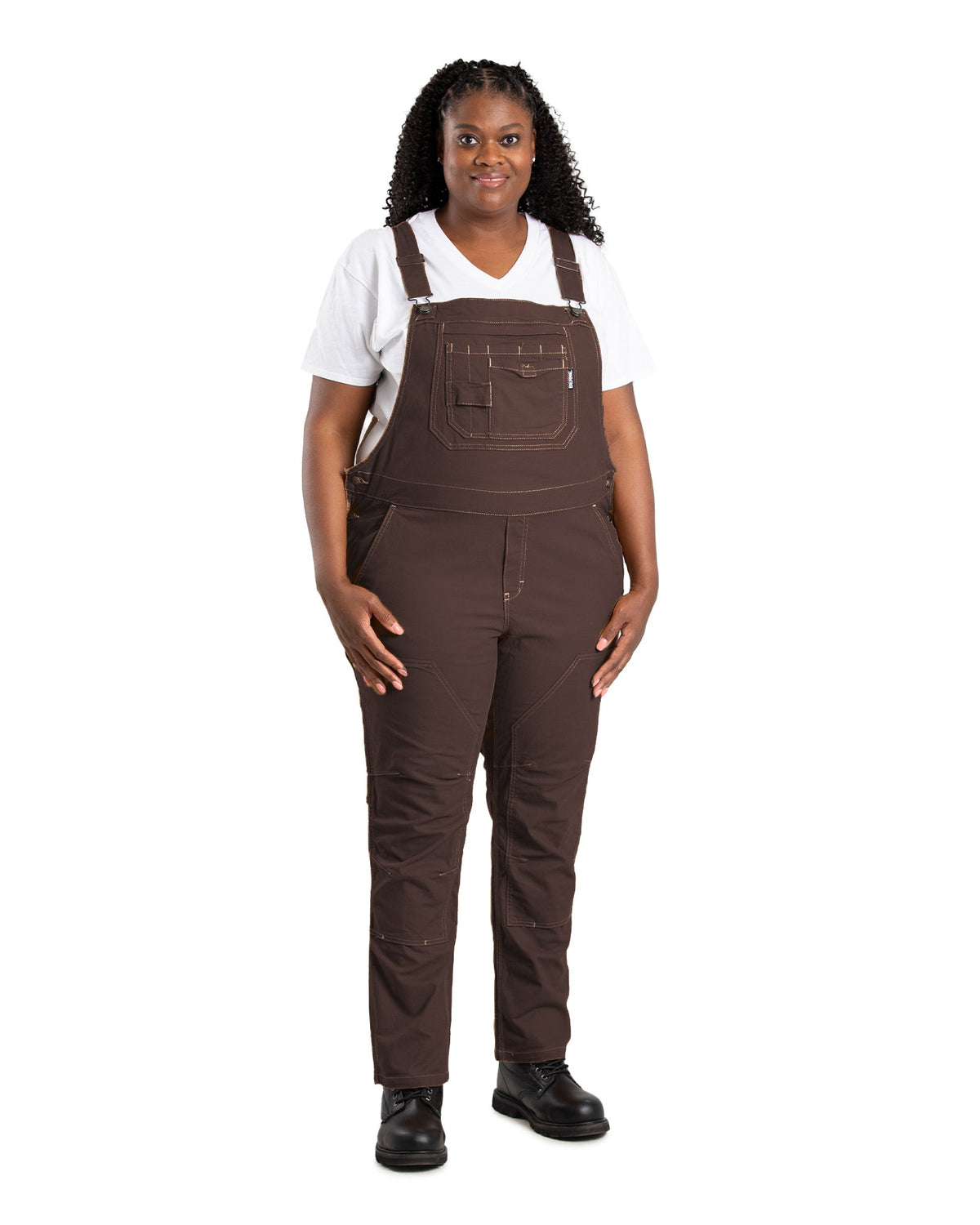 Stormtech Berne WB922 Women's Unlined Bib Overall – Flex Softstone Duck, Tuscan – Tuscan / Regular / 2XL