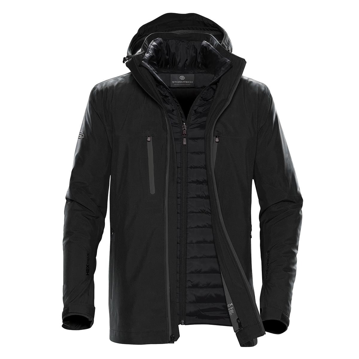 Stormtech Stormtech XB-4 Men's Matrix System Jacket – M / Black/Carbon