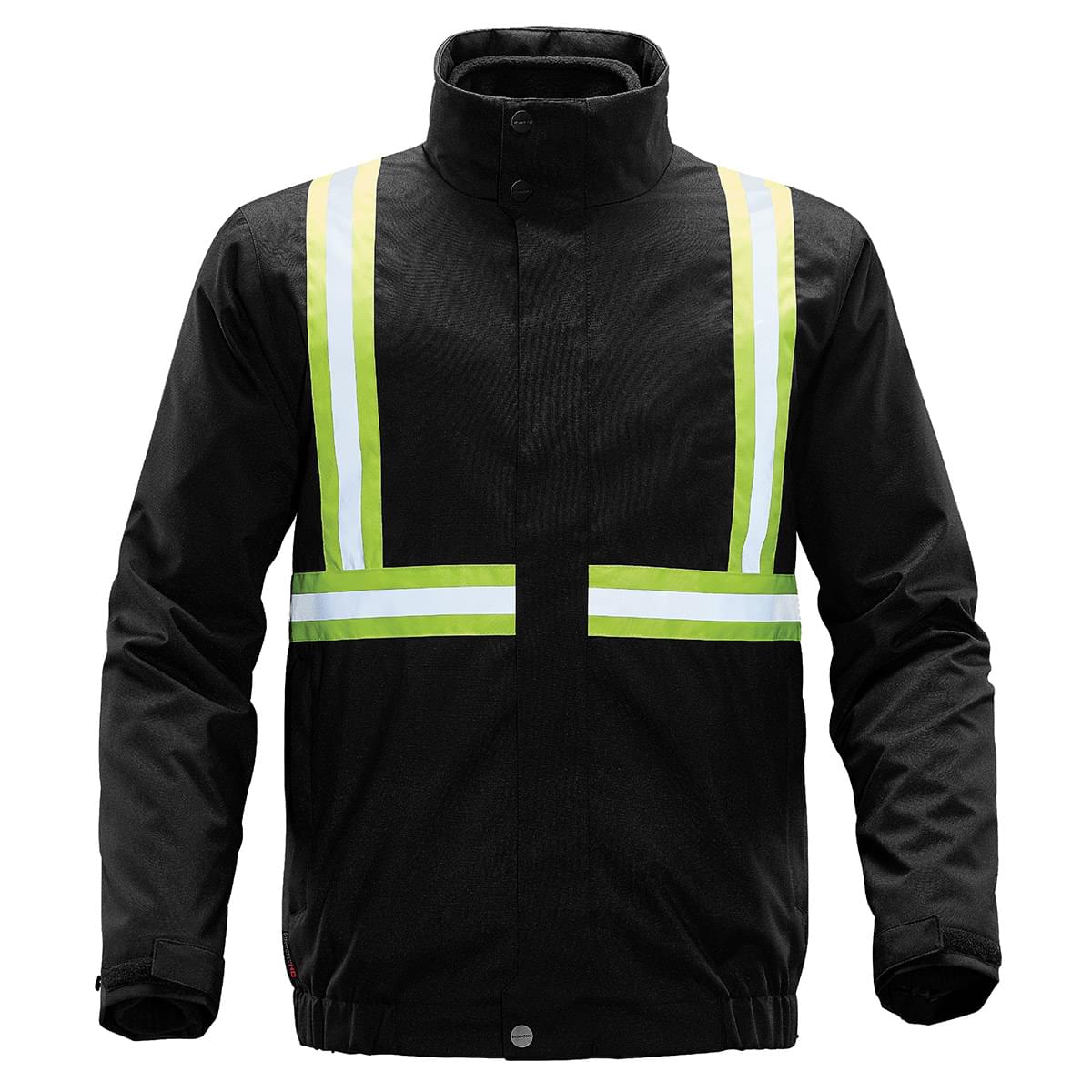 Stormtech Stormtech XLT-4R Unisex Reflective HD 3-In-1 Jacket – M / Black