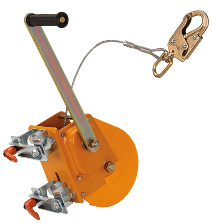 Peakworks Confined Space Kit - Replacement 65' Man Winch with 3/16" (5MM) Cable and Swivel Hook — official manufacturer gallery view