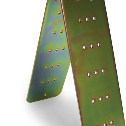 WorkHorse fall protection Roof Anchor can be used on most wood composition roof tops. The anchor is temporary, reusable, and fits up to a 12/12 roof pitch.

5000 lb rated anchor
Easy installation
Durable zinc plated steel
10 fasteners included (9cm in length)
Capacity 310 lbs (including tools and equipment)