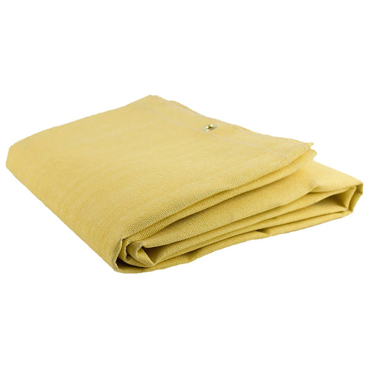 Jackson Jackson SUW-36308 23oz Acrylic Coated Fiberglass Welding Blanket - Yellow - 6' x 8'