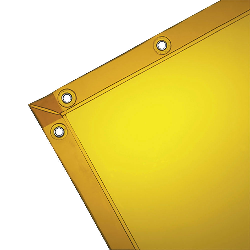 Jackson Jackson SUW-36296 Transparent Welding Curtain – Gold – 6' x 6'