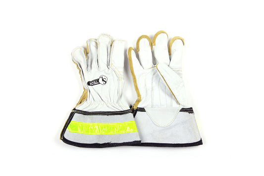 SL TECH SL Tech Lineworker Gloves with Reflective Bands and Lined Palms