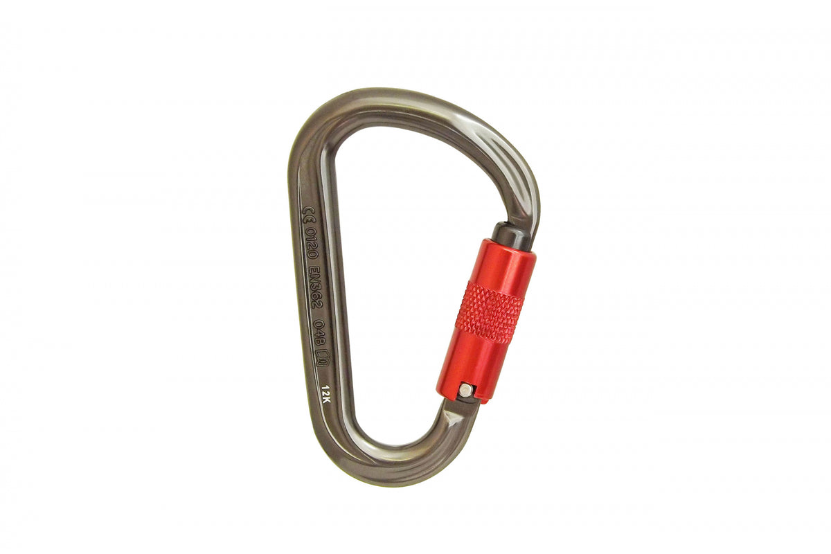 INTERNATIONAL SAFETY COMPONENTS (ISC) ISC KH204SS Three-Action Aluminium HMS Carabiner