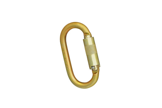INTERNATIONAL SAFETY COMPONENTS (ISC) ISC KL311TL Oval Steel Auto-Lock Carabiner