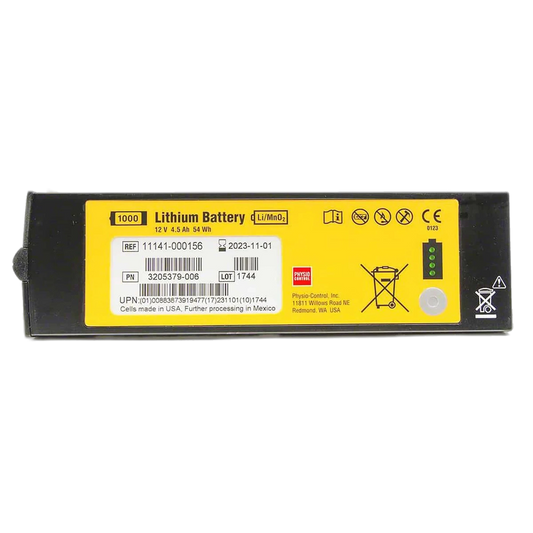 Lifepak 1000 Replacement Lithium 5-Year Battery