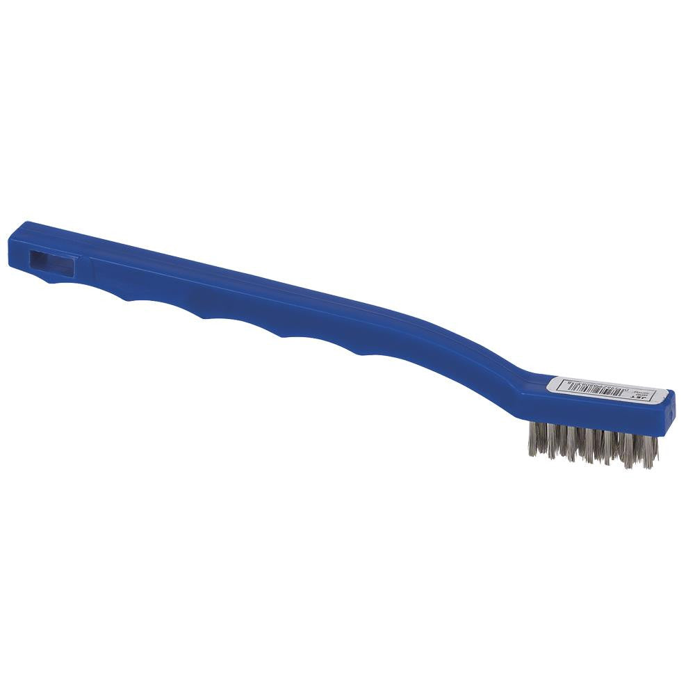 JET Tools JET Tools SUW-551167 Mini Wire Scratch Brush – 3 Row, Stainless Steel