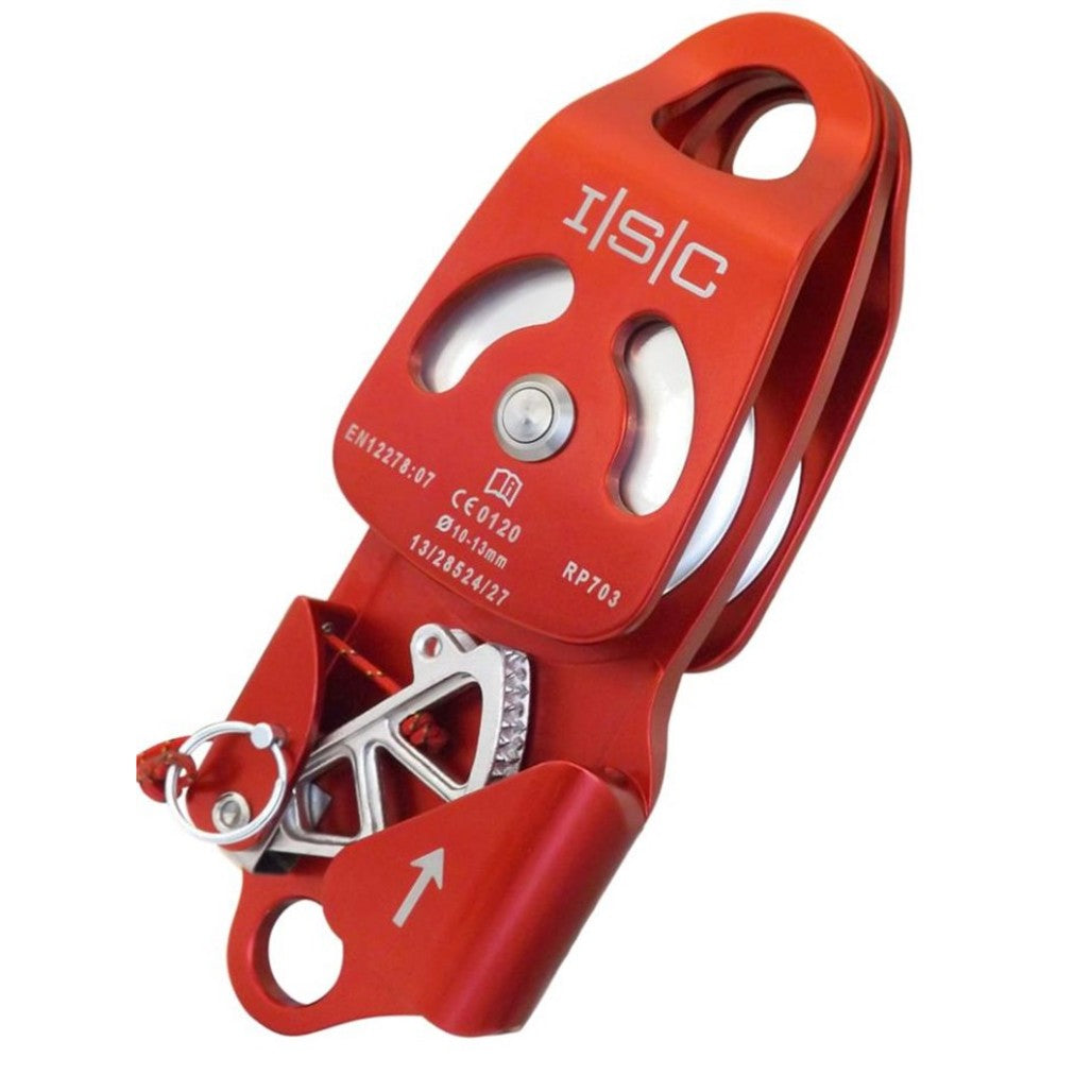 Rope diameter range (mm) 10-13mm

(MBS) Minimum Breaking Strength (kN)  40

(MBS) Minimum Breaking Strength (lbf)   8992

Wheel material    Aluminium

Weight (grams)    910