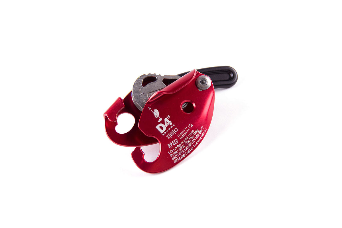 INTERNATIONAL SAFETY COMPONENTS (ISC) ISC D4 Self-Braking Rescue Descender with Anti-Panic Function