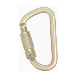 Specification(s)

Material :Steel
Weight : 313 g
Break strength: 30 kN (6744lbs)
Opening : 27 mm
Dia: H 123mm(4.84") x W 82mm (3.22")
Gate 3 stage lock (16 kN)
Standard: ANSI Z359.12-09, CSA Z259.12-11