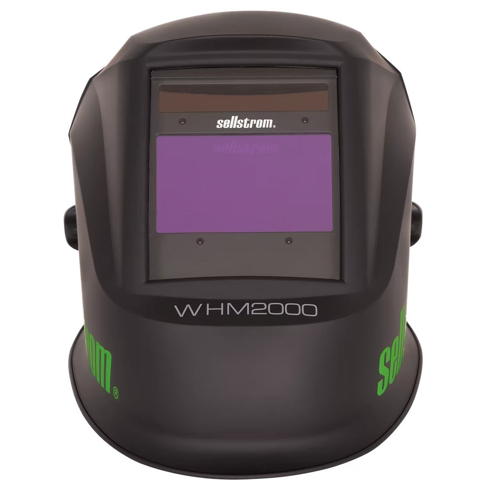 Advantage Plus Series Welding Helmet – Variable ADF – 5.25" X 4.25" – Black — official manufacturer front view