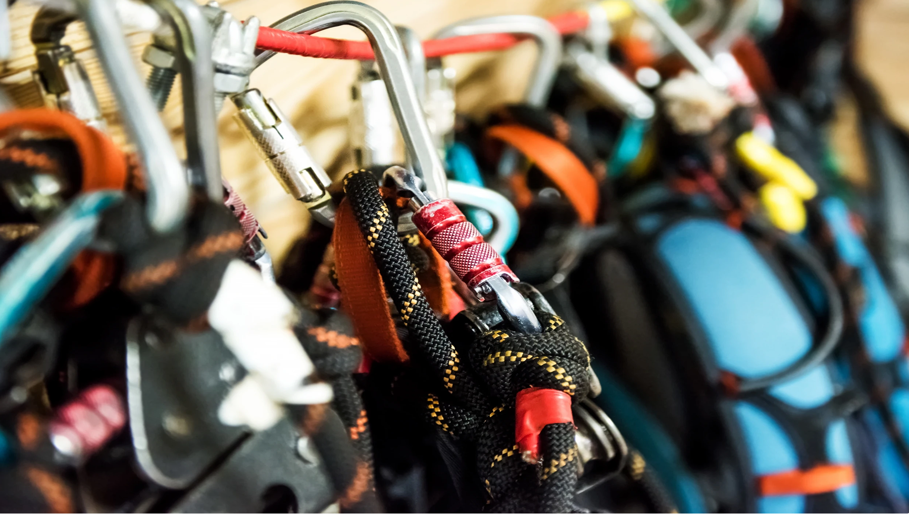 Industrial safety and rescue equipment in use
